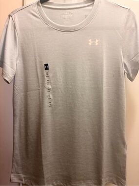Under Armour Women’s  Light Blue Short Sleeve Performance Tee